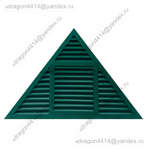 Вентиляционная решётка треугольная с дверцей